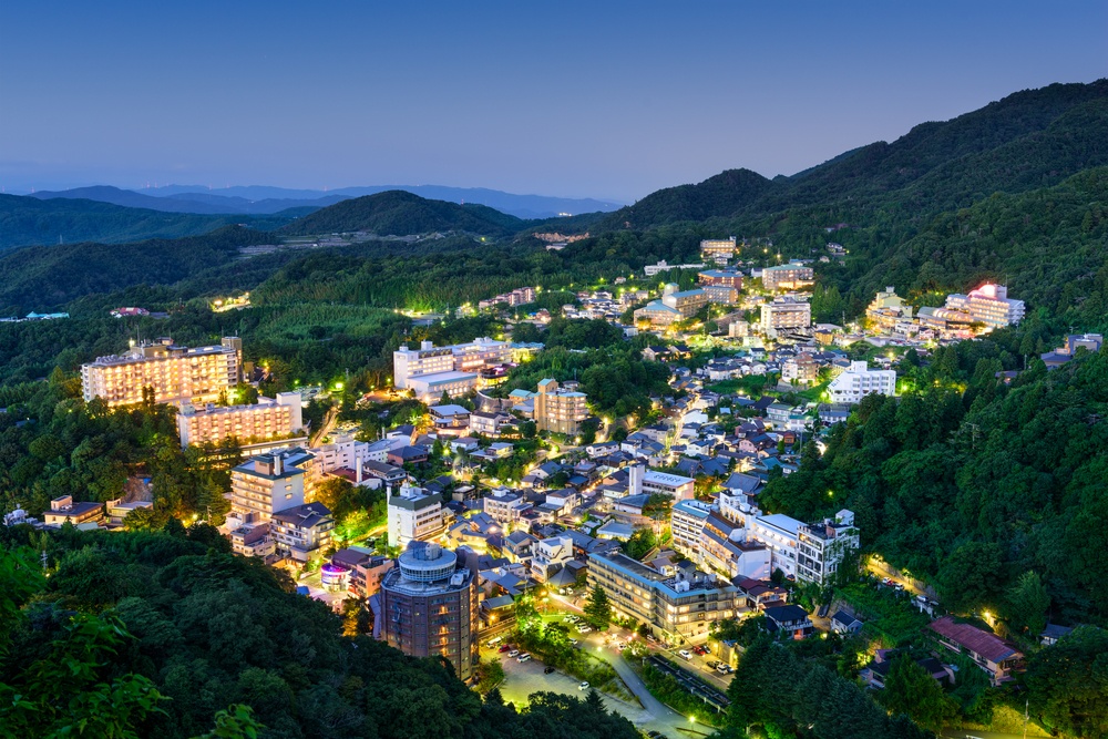 Arima Onsen, Kobe, Japan hot springs resort town