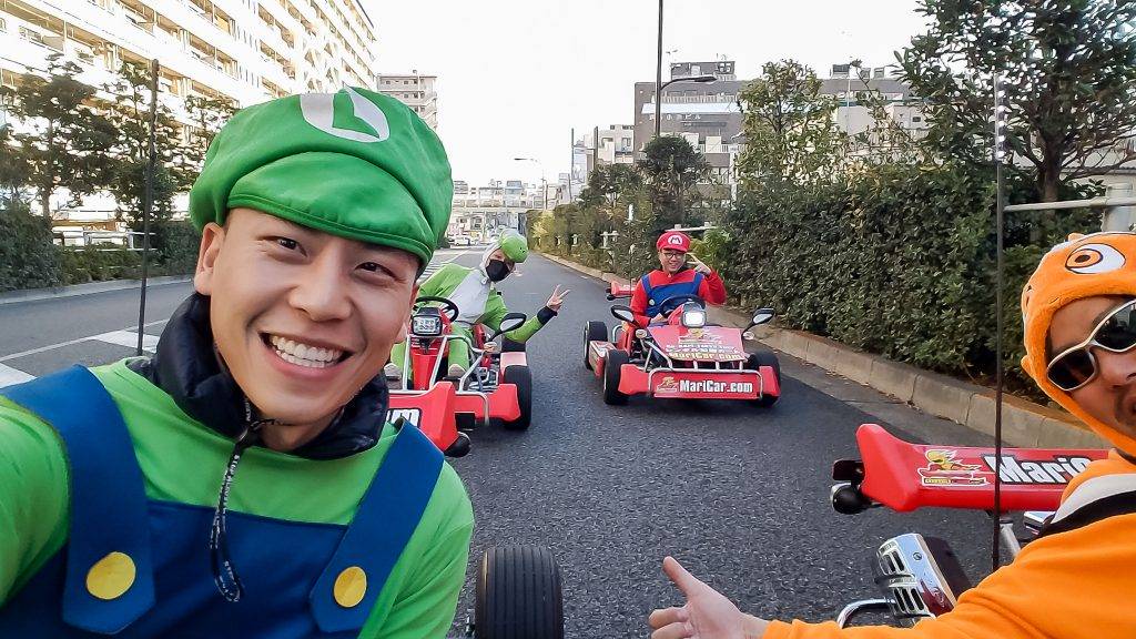 Want to race in a Mario Kart? Go to Japan, when you can